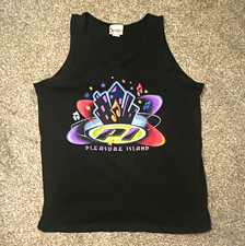 Walt Disney World Pleasure Island Downtown Disney Black Adult Tank Top picture
