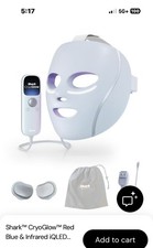 Shark CryoGlow LED Face Mask Anti-Age & Blemish Repair blue Pw312 picture