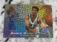 1998-99 Fleer Showcase Row 0 John Stockton #/1000 Rare picture