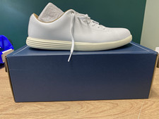 Cole Haan Grand Crosscourt II Men’s Leather Lace-Up Sneaker White US 10 M picture