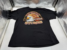 Vintage Harley-Davidson Sturgis 53rd 1990 Anniversary Black Hills Rally Eagle Xl picture