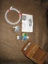 Refrigerator Water Valve Solenoid Invensys FSP 2188709 W1 35W W2 20W plus tubing picture