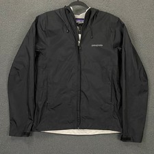 Patagonia Torrentshell Jacket Mens Small Black Waterproof Rain H2No 2.5L 83801 picture