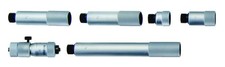 Mitutoyo 137-215 Tubular Vernier Inside Micrometer, Extension Rod Type, 2-60