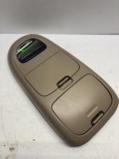 1997-2003 Ford F-150 Expedition Overhead Console Storage w/Display Tan OEM picture