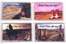 Lot of 4 Farther Down The Road Cassette Tape Mixed Country Artists Greatest Hits picture