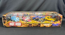 1999 Hot Wheels Collectibles Hot Rod Series 4 Hot Rod Magazine 4-Car Set picture