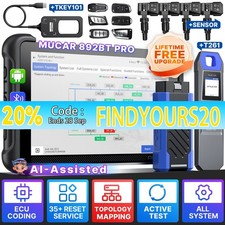 MUCAR 892BT/892BT PRO AI Topology J2534 Full System OBD2 Scanner Diagnostic Tool picture