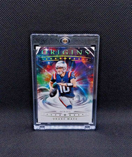 POPULAR DRAKE MAYE RARE COLOR SWIRL INVESTMENT CARD PANINI Non Auto - PATRIOTS picture