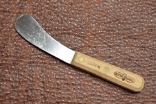 VINTAGE DEXTER RUSSELL MADE IN USA 1674 1/2 WOOD FIXED BLADE KNIFE (21962) picture