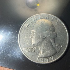 1977-D Washington Quarter Filled D Mint Mark Error Coin Rare picture