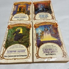 Steve Jackson Ian Livingstone Fighting Fantasy Game Book Lot House Of Hades Etc picture