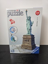Ravensburger 3D Puzzle - Statue of Liberty - 118 Piece - 2020 - Brand New/Sealed picture