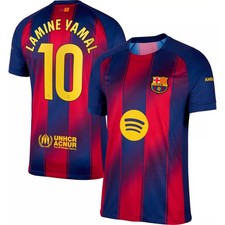 FC Barcelona LAMINE YAMAL #10 Away Jersey MENS  authentic picture