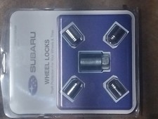 2009-2026 Subaru Alloy Wheel Lock Lug Nuts Set OEM B321SFL001 Genuine All Models picture