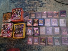 Vintage + Modern Yu-Gi-Oh TCG Card Lot of 2500+ Rares & Bulk + 4 Vintage Tins picture
