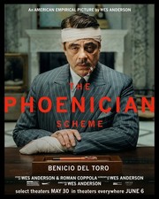 2025 Promo Film Poster Print Phoenician Scheme Wes Benedict Cumberbatch Wall Art picture