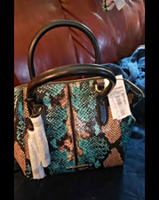 Brahmin Mini Camila Bird of Paradise Frontera, New with Tags picture