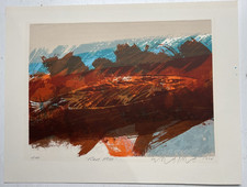 Howard Bradford Vintage Signed Serigraph Print. Titled 