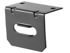 58300 VehicleSide Trailer Wiring Mounting Bracket for 4Way Flat, GLOSS BLACK ... picture