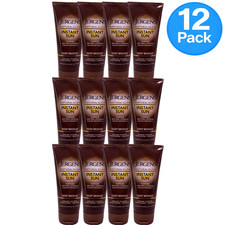 Jergens Natural Glow Instant Sun Sunless Tanning Moisturizer + Bronzer Deep Bron picture