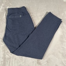 Public Rec Pants Men 34x30 Blue Gamechanger All Day Everyday Performance Stretch picture