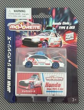 2024 Majorette Japan Series 1 Deluxe 1:64 Honda Civic Type R EK9 w/ Tuning Parts picture