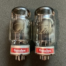 Rare ANOS Vintage Genalex Gold Lion KT88 Tubes MATCHED Amplitrex Test GEC L@@K picture