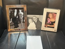 Barbra Streisand Pics & “Timeless” DVD dedicated and signed:  Barbara   2001 picture