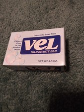 (6)Vintage VEL Mild Beauty  Bar Soap Old Stock 4.5 Oz New picture