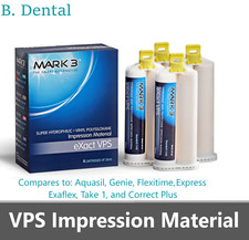 MARK3 eXact VPS Impression Material Heavy Medium Light Monophase RS FS 50mL Bx/4 picture