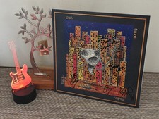 HAIL THE SUN CUT. TURN. FADE. BACK. SIGNED ORANGE VINYL ALBUM AUTOGRAPHED   picture