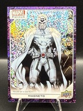 2023 Upper Deck Marvel Platinum High Series Purple Pixels 1/35 Magneto #164 picture