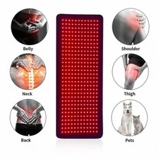 Full Body LED Red Light Therapy Pad Infrared Mat Device Back Muscle Recovery picture