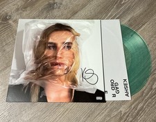 Kesha Ke$ha Signed Autograph Gag Order Sea Glass Green Vinyl Record  picture