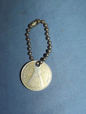 VINTAGE  1961 NASA SPACE SHIP FREEDOM 7 AMVETS PLEDGE OF ALLEGIANCE KEY CHAIN picture