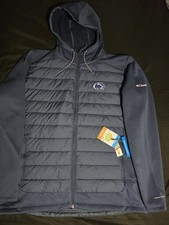 Columbia Omni Shield  Full Zip Hoodie Jacket Penn State Nittany Lions Large picture
