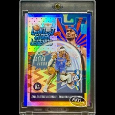 SHAI GILGEOUS-ALEXANDER RARE BLUE REFRACTOR SP INVESTMENT CARD THUNDER MVP MINT picture