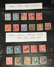 US 1894 And 1895 Regular Issue Lot picture
