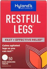 Hyland's Restful Legs Quick Dissolving Tablets Natural Relief For Agitated Legs picture