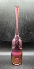 Vintage Nouvel Studio Stretch Neck Art Glass Vessel Vase 14
