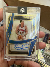 Panini 2023-24 Immaculate Bill Laimbeer Pistons Hard Signed Auto SBS-BLD /99 picture