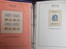Hungary Stamps Souvenir Sheet Collection 1938-1979 Perf & Imperf Mint NH Album picture