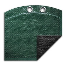 15' x 30' Oval Above Ground Swimming Pool Winter Cover 10 Year - Green picture
