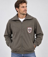 Vintage Austrian Bundesheer Military Track Jacket Austria Army 1999 Gray picture