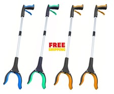 Heavy Duty Grabber Tool Industrial Pick Up Stick Hand Grip Reach Trash Reacher picture