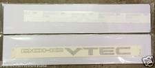 Genuine OEM JDM Honda DOHC Vtec decal pair (2) 99-00 Honda Civic Si B16 B18 picture