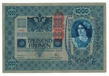 AUSTRIA-HUNGARY BANKNOTE 1000 KRONEN 1902 picture