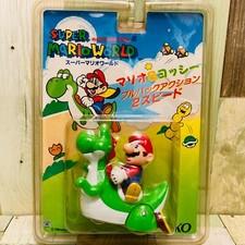 Nikko 1993 Nintendo Super Mario World Mario & Yoshi Pull Back Action Figure picture