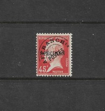 France Precancels: Postes France 1923-1926 Pasteur #190; 45c Red; 'SPECIMEN'; MH picture